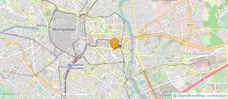 localisation de l'entreprise MONSIEUR CHARLES SEMO à MONTPELLIER