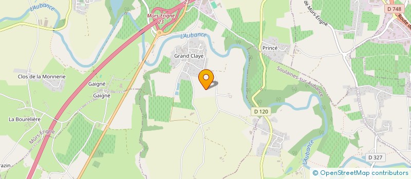 localisation de l'entreprise MONSIEUR CHARLES SERRAULT  MURS-ERIGNE