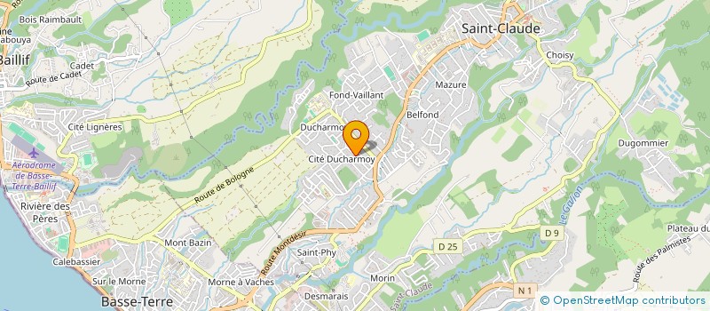 localisation de l'entreprise MONSIEUR CHARLES SEVERIENS à SAINT-CLAUDE