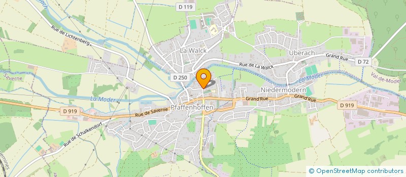 localisation de l'entreprise MONSIEUR CHARLES SEYLLER  VAL-DE-MODER