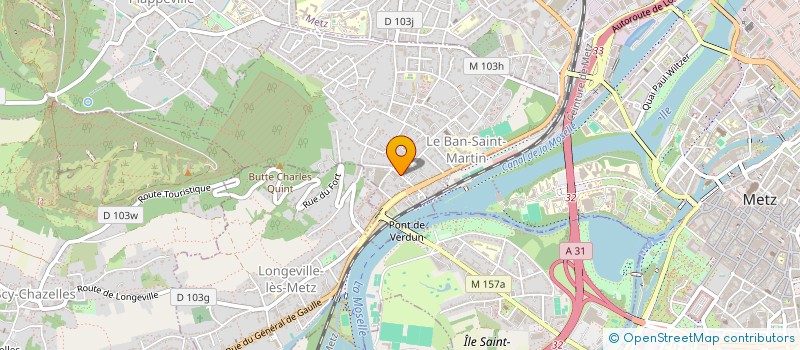 localisation de l'entreprise MONSIEUR CHARLES SIBILLE  LE BAN-SAINT-MARTIN