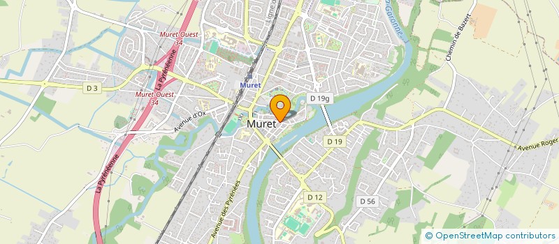 localisation de l'entreprise MONSIEUR CHARLES SIDA  MURET