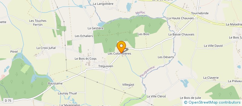 localisation de l'entreprise MONSIEUR CHARLES SIMON à PLEUGUENEUC