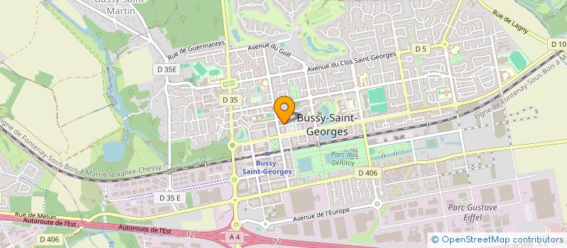 localisation de l'entreprise MONSIEUR CHARLES SOAN  BUSSY-SAINT-GEORGES