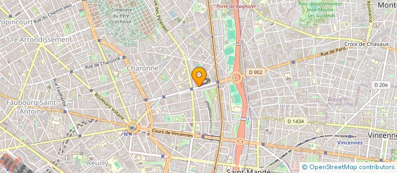 localisation de l'entreprise MONSIEUR CHARLES SOSNOWITZ  PARIS