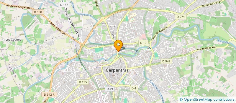 localisation de l'entreprise MONSIEUR CHARLES SOTO  CARPENTRAS