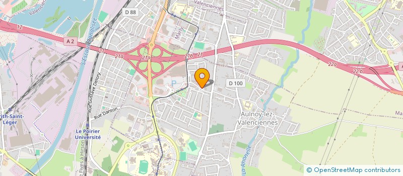 localisation de l'entreprise MONSIEUR CHARLES SOZANSKI  AULNOY-LEZ-VALENCIENNES