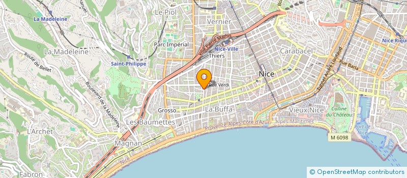 localisation de l'entreprise MONSIEUR CHARLES STOKFISZ à NICE
