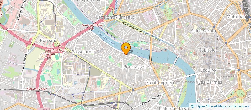 localisation de l'entreprise MONSIEUR CHARLES SUREDA  TOULOUSE