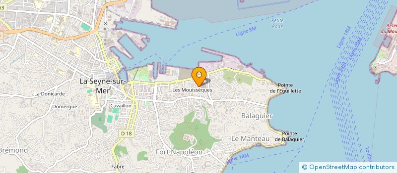 localisation de l'entreprise MONSIEUR CHARLES TAEHAU à LA SEYNE-SUR-MER