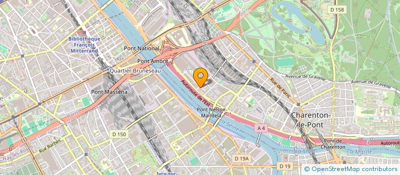localisation de l'entreprise MONSIEUR CHARLES TAIEB à CHARENTON-LE-PONT