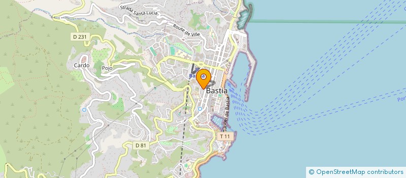 localisation de l'entreprise MONSIEUR CHARLES TALAMONI à BASTIA