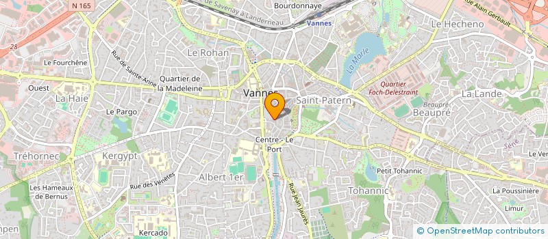 localisation de l'entreprise MONSIEUR CHARLES TALOTE à VANNES