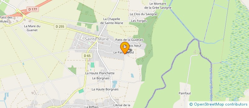 localisation de l'entreprise MONSIEUR CHARLES TAVARSON à SAINTE-MARIE