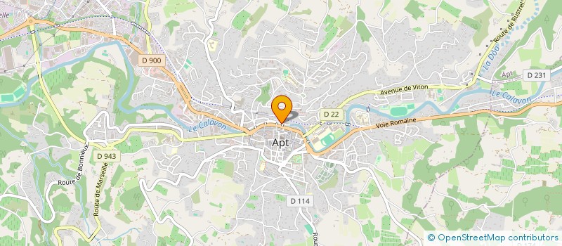 localisation de l'entreprise MONSIEUR CHARLES TEDESCO à APT