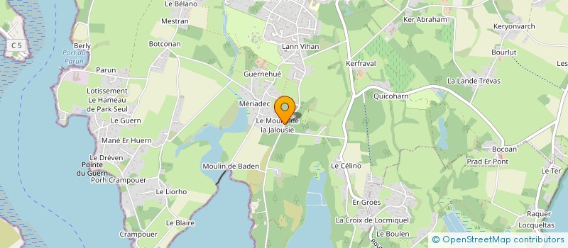 localisation de l'entreprise MONSIEUR CHARLES TEXIER  BADEN