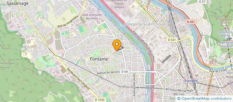 localisation de l'entreprise MONSIEUR CHARLES THEER  FONTAINE