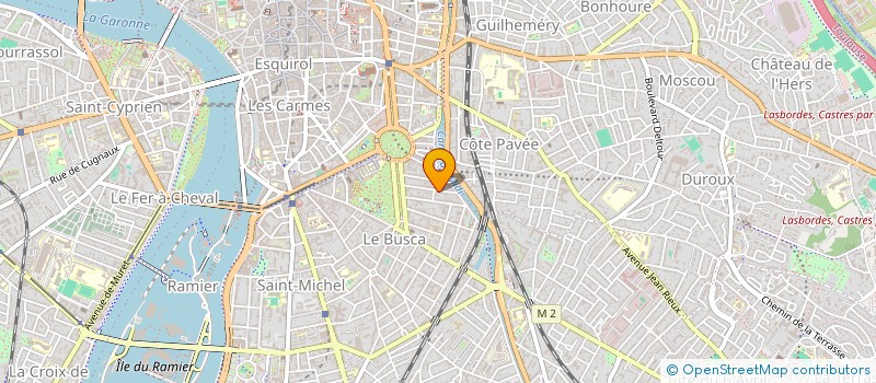 localisation de l'entreprise MONSIEUR CHARLES THEPAULT à TOULOUSE