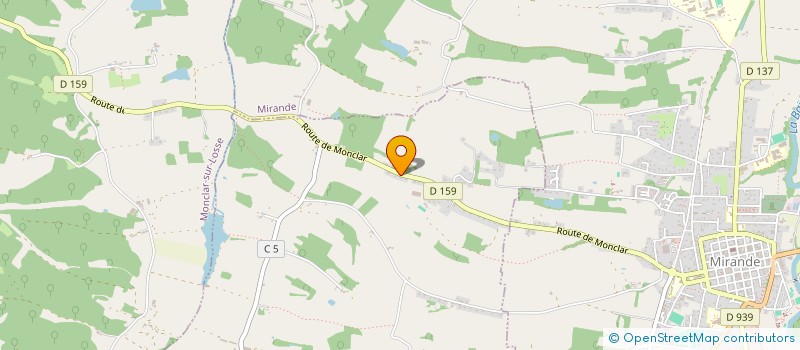 localisation de l'entreprise MONSIEUR CHARLES THEWIS  SAINT-MARTIN