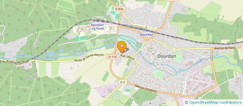 localisation de l'entreprise MONSIEUR CHARLES THOMAS  PLESSIS-SAINT-BENOIST