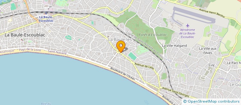 localisation de l'entreprise MONSIEUR CHARLES TIGER  LA BAULE-ESCOUBLAC