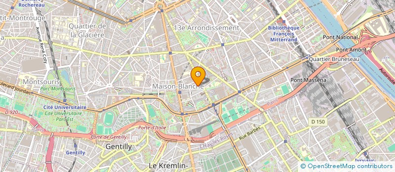 localisation de l'entreprise MONSIEUR CHARLES TOMLINSON  PARIS