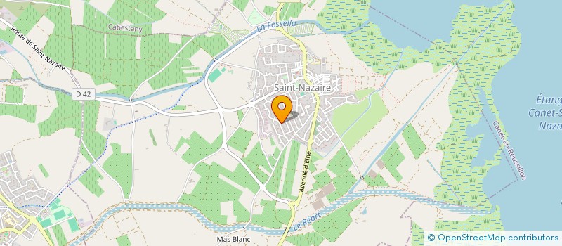localisation de l'entreprise MONSIEUR CHARLES TONDEUR à SAINT-NAZAIRE