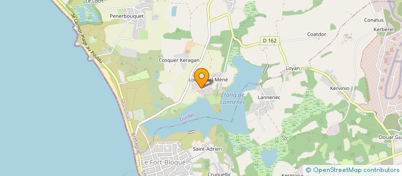 localisation de l'entreprise MONSIEUR CHARLES TONNERRE  GUIDEL