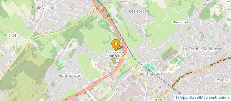 localisation de l'entreprise MONSIEUR CHARLES TOURNIER  BESANCON