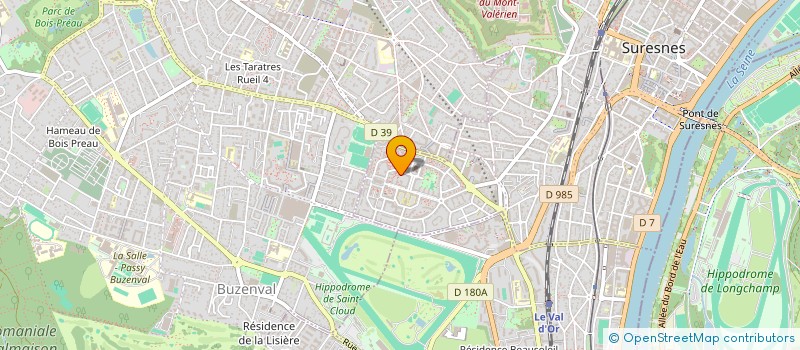 localisation de l'entreprise MONSIEUR CHARLES TOUSSAINT à SURESNES