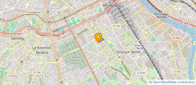 localisation de l'entreprise MONSIEUR CHARLES TUFFREAU à IVRY-SUR-SEINE