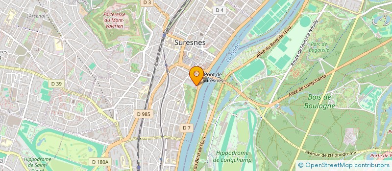 localisation de l'entreprise MONSIEUR CHARLES URBAIN à SURESNES