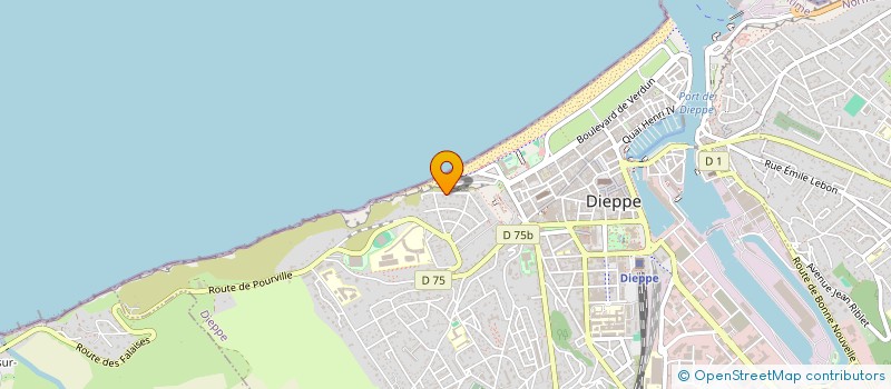 localisation de l'entreprise MONSIEUR CHARLES VAIN  DIEPPE