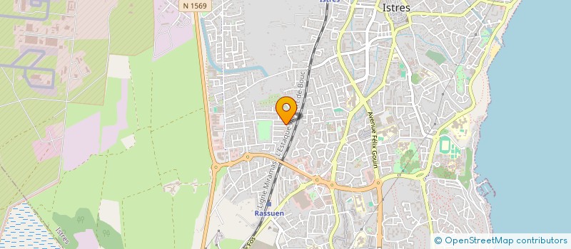 localisation de l'entreprise MONSIEUR CHARLES VALENTIN  ISTRES