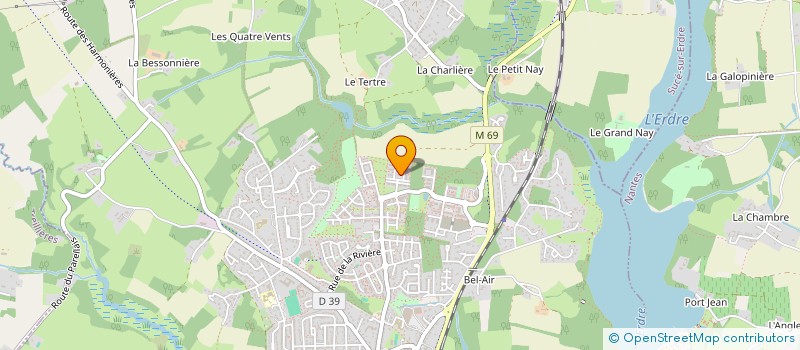 localisation de l'entreprise MONSIEUR CHARLES VALETTE  NANTES