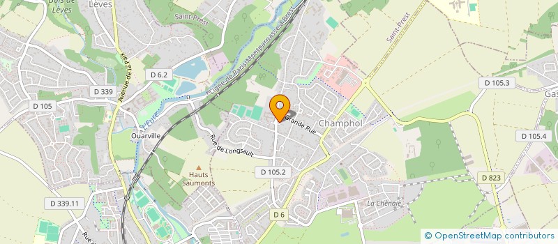 localisation de l'entreprise MONSIEUR CHARLES VANDAELE à CHAMPHOL
