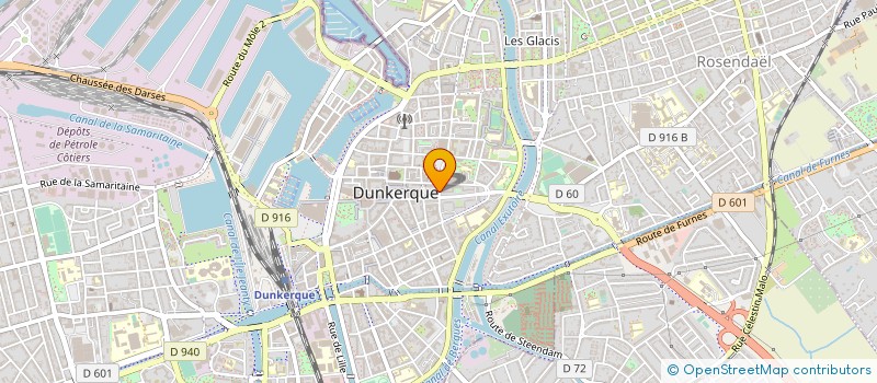 localisation de l'entreprise MONSIEUR CHARLES VANDAMME à DUNKERQUE