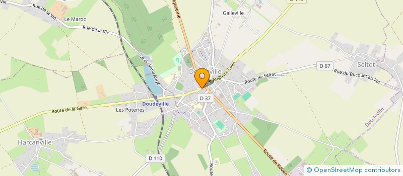 localisation de l'entreprise MONSIEUR CHARLES VANDERMARLIERE  TERRES-DE-CAUX