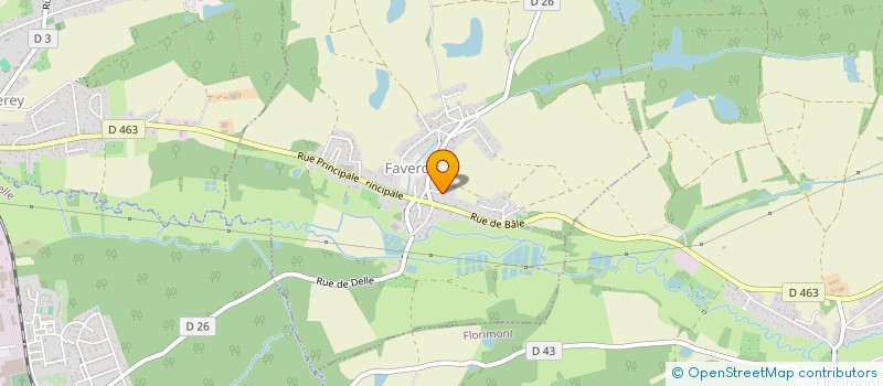 localisation de l'entreprise MONSIEUR CHARLES VANDERMEULEN à FAVEROIS