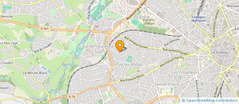 localisation de l'entreprise MONSIEUR CHARLES VARENNES à LIMOGES
