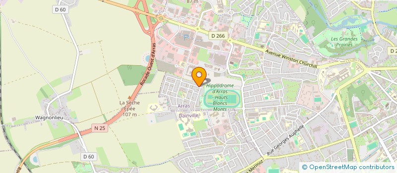 localisation de l'entreprise MONSIEUR CHARLES VAYEUR  DAINVILLE