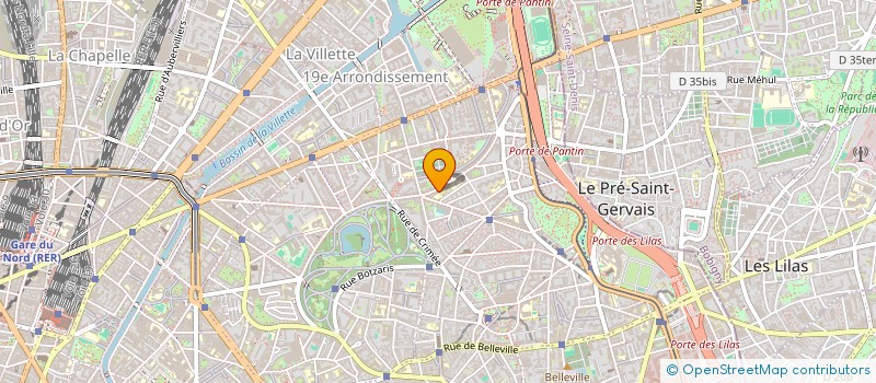 localisation de l'entreprise MONSIEUR CHARLES VEILLETET  PARIS