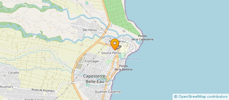 localisation de l'entreprise MONSIEUR CHARLES VELIN à CAPESTERRE-BELLE-EAU