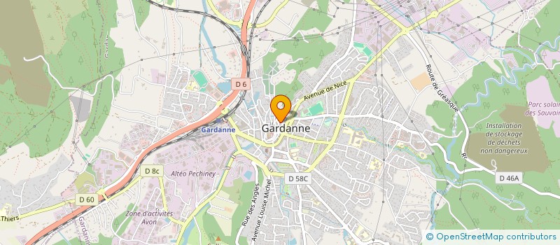 localisation de l'entreprise MONSIEUR CHARLES VENTURA à GARDANNE
