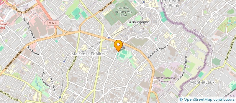 localisation de l'entreprise MONSIEUR CHARLES VERCRUYSSE  TOURCOING