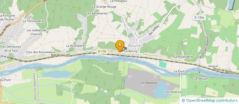 localisation de l'entreprise MONSIEUR CHARLES VERY  CHISSAY-EN-TOURAINE