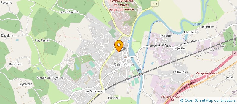localisation de l'entreprise MONSIEUR CHARLES VIART à SAINT-ASTIER
