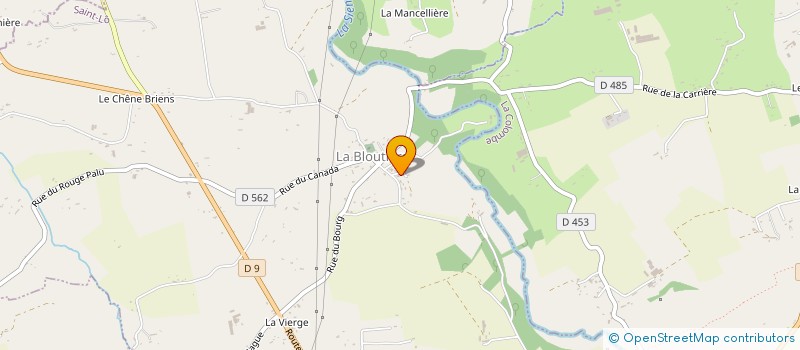 localisation de l'entreprise MONSIEUR CHARLES-VICTOR DORCHIES  LA BLOUTIERE