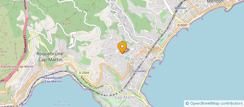 localisation de l'entreprise MONSIEUR CHARLES-VICTOR IMBERT à ROQUEBRUNE-CAP-MARTIN