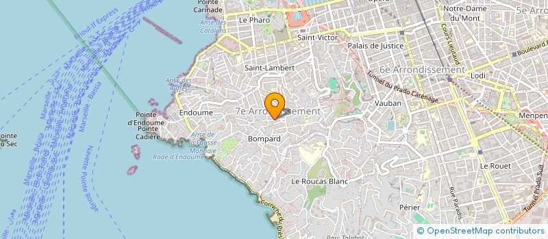 localisation de l'entreprise MONSIEUR CHARLES VICTOR VIARD  MARSEILLE